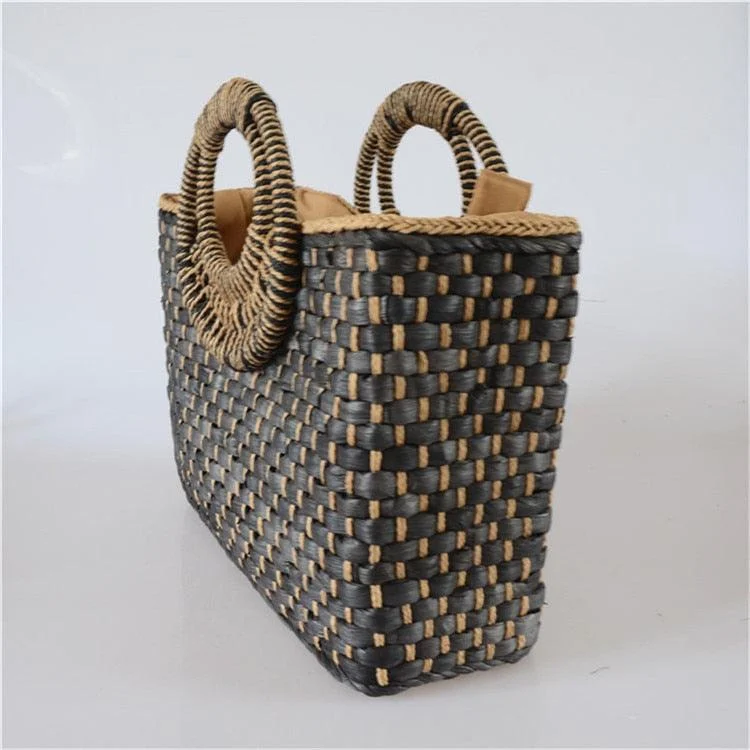 Setia Bali Straw Woven Tote - 3 Colors - Glova