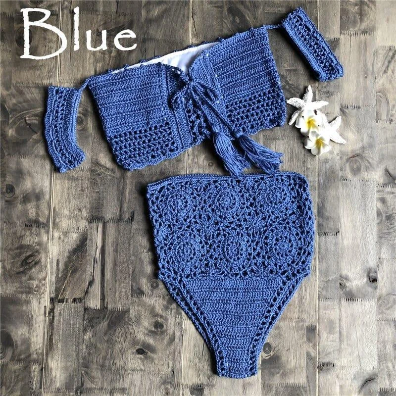 Sheena Knitted Bikini Set - Glova