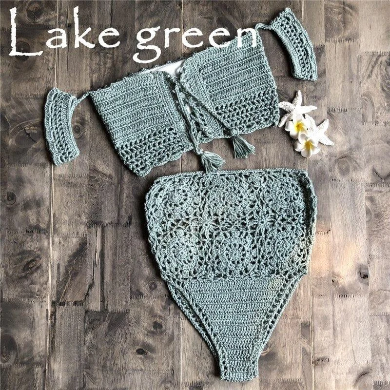 Sheena Knitted Bikini Set - Glova