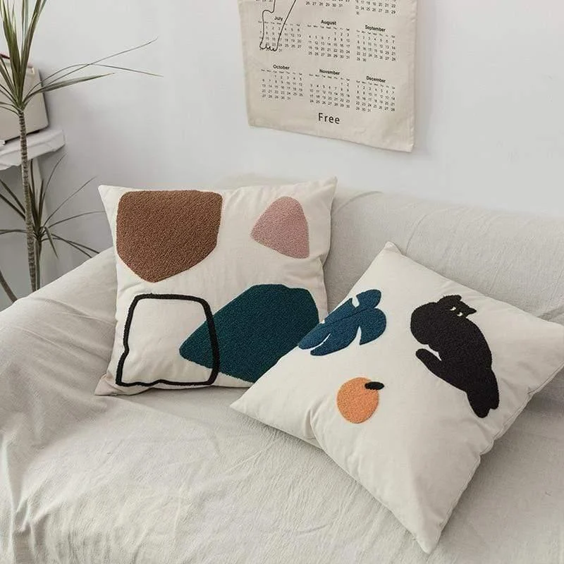 Simple Geometric Cushion Cover - Glova