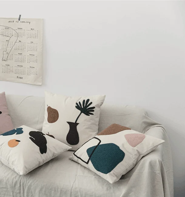 Simple Geometric Cushion Cover - Glova