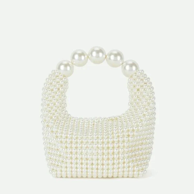 Sirah Pearl Bead Mini Tote - Glova