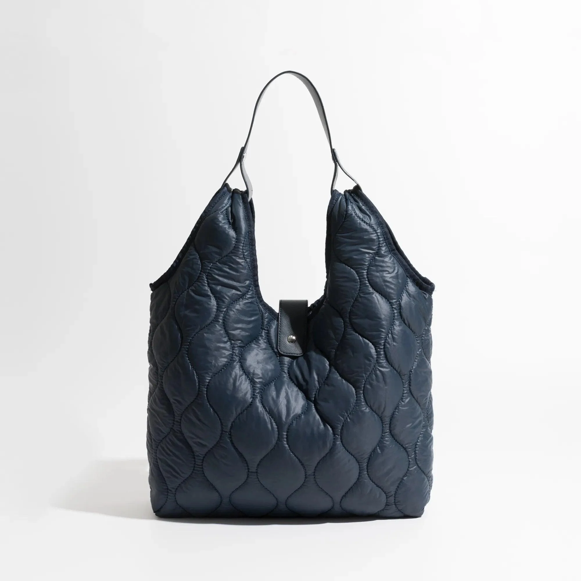 Sirke Quilted Puffer Hobo Bag - Glova