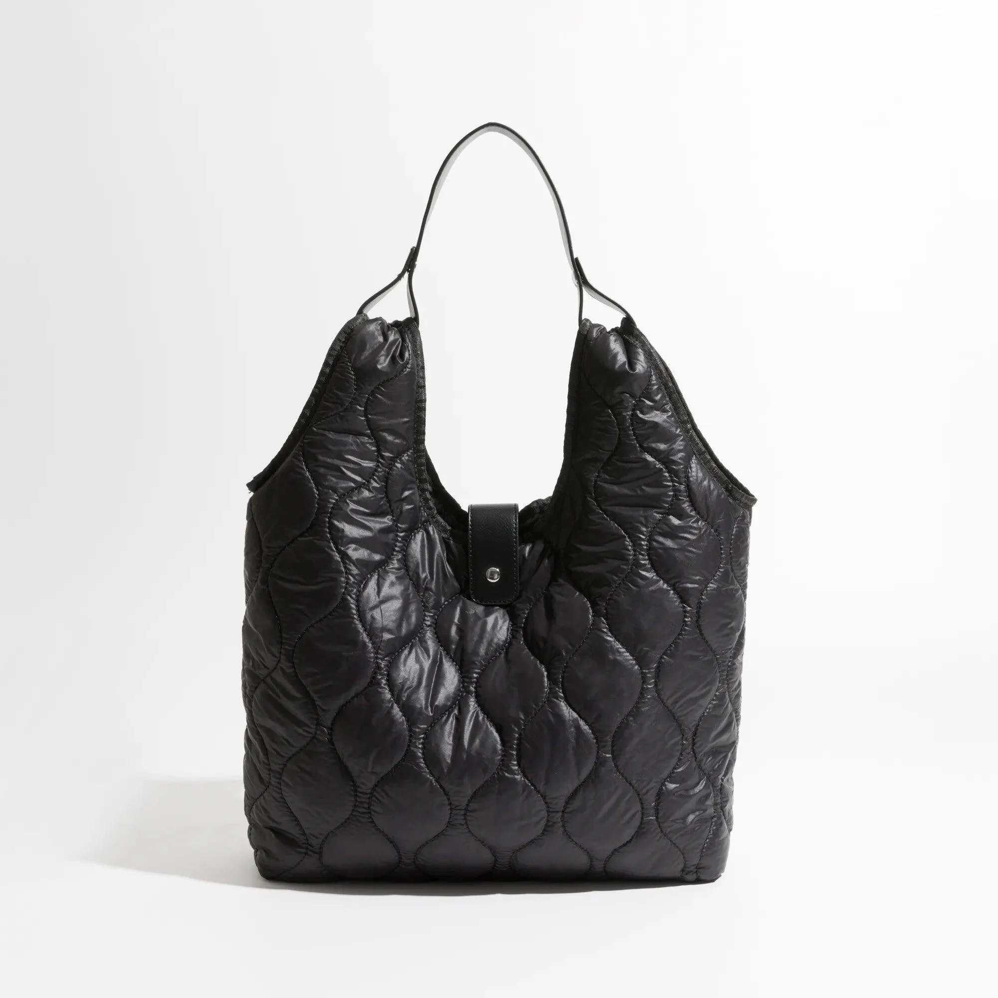 Sirke Quilted Puffer Hobo Bag - Glova