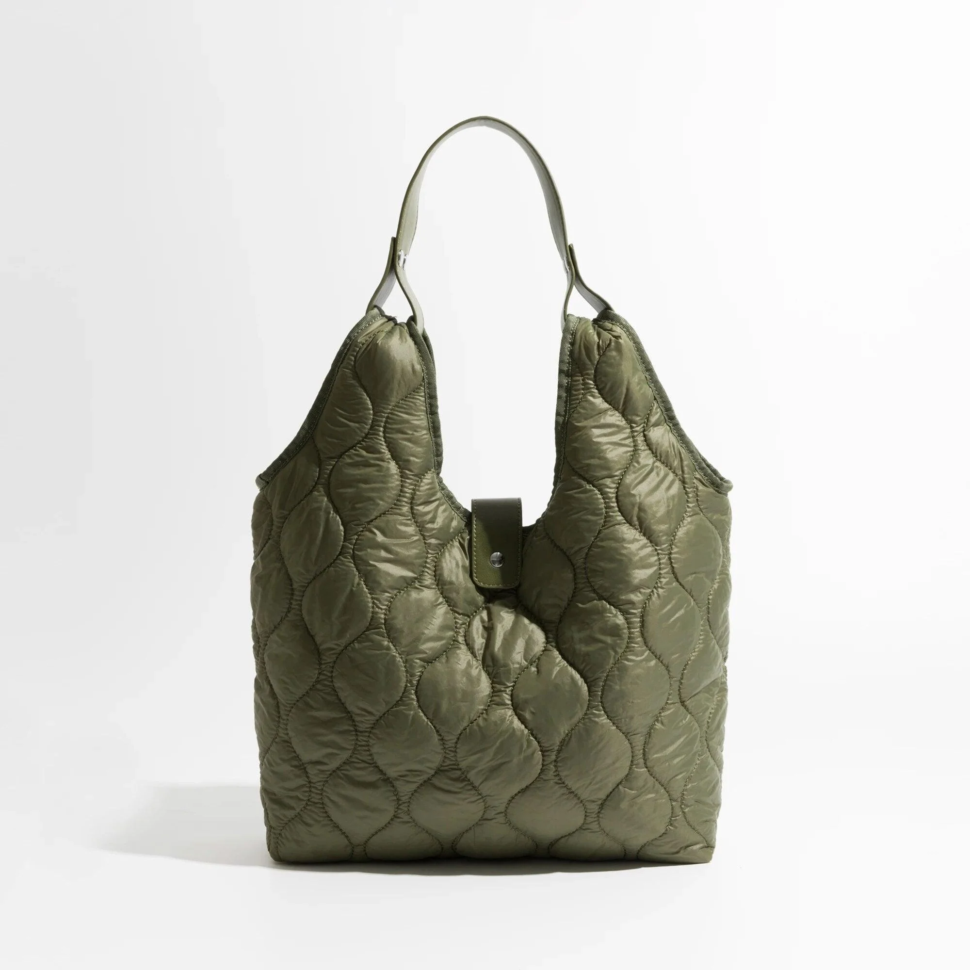 Sirke Quilted Puffer Hobo Bag - Glova