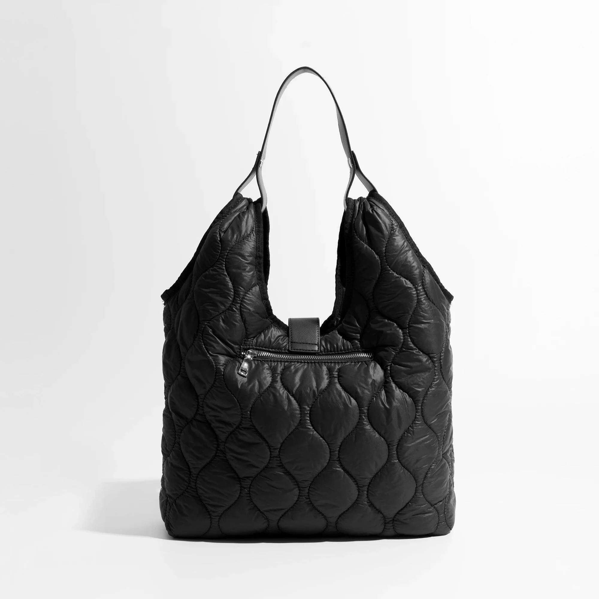 Sirke Quilted Puffer Hobo Bag - Glova