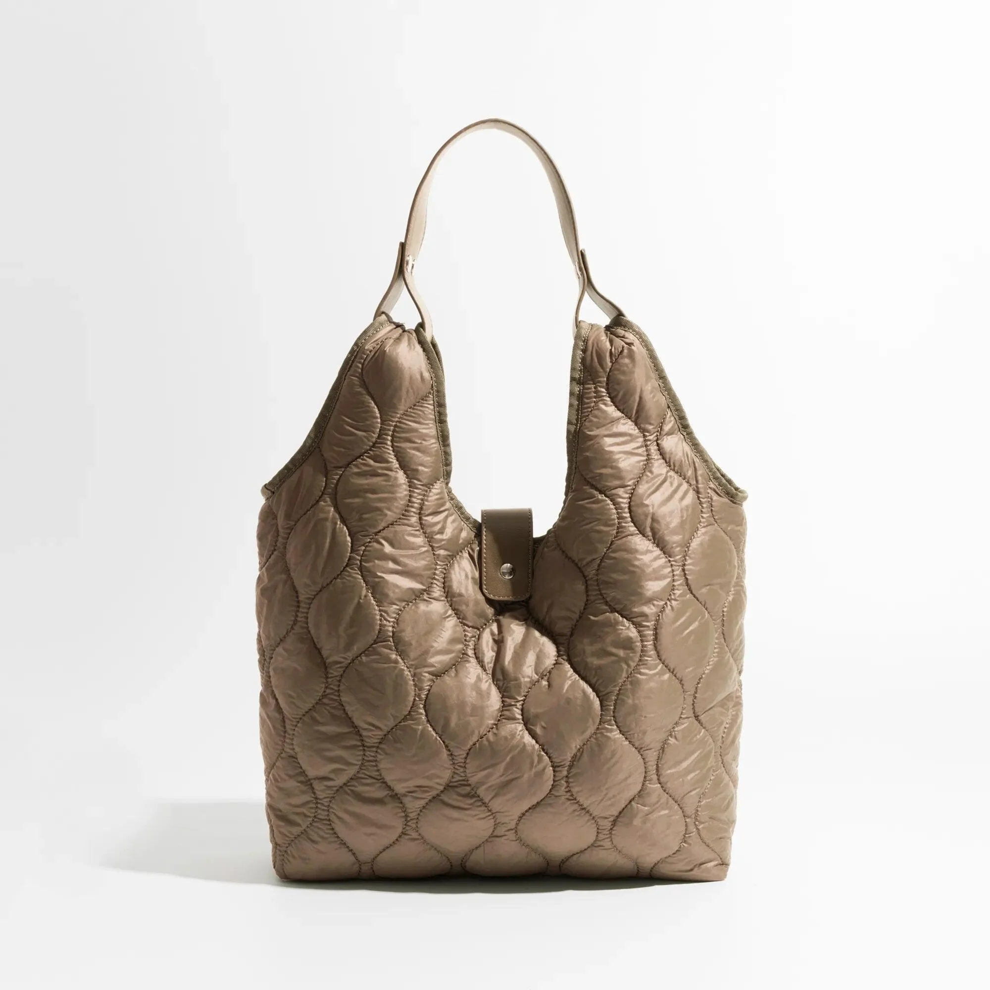 Sirke Quilted Puffer Hobo Bag - Glova