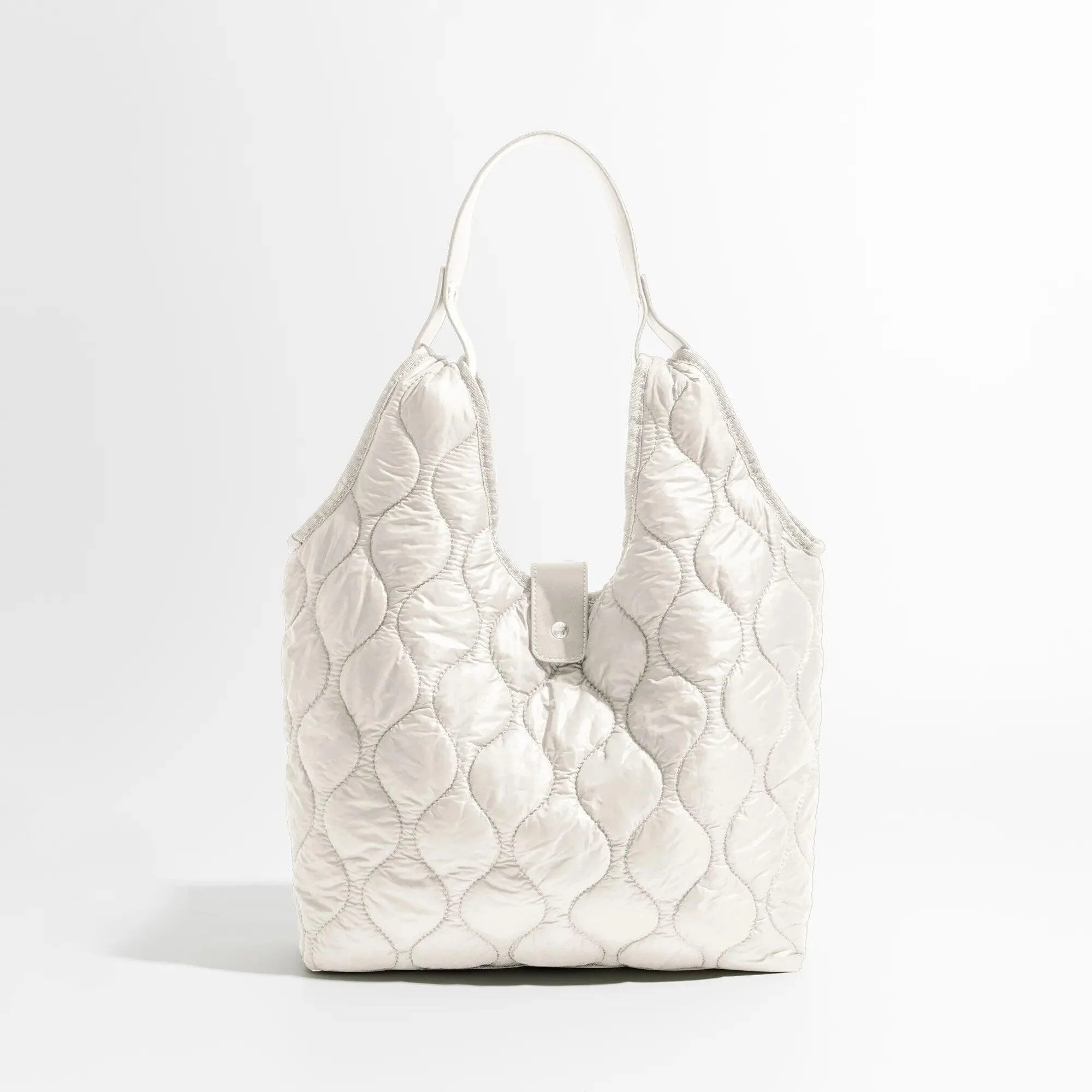 Sirke Quilted Puffer Hobo Bag - Glova