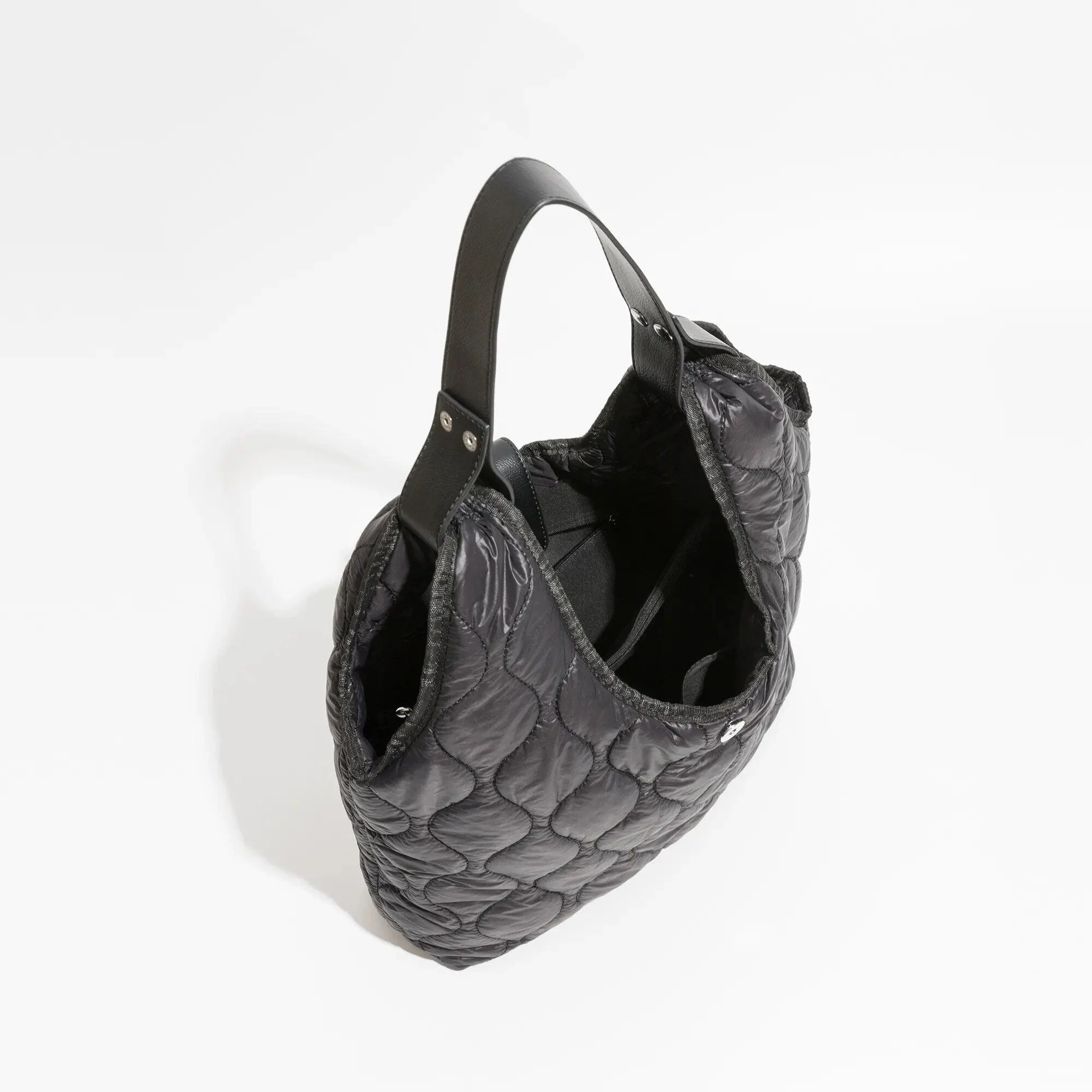 Sirke Quilted Puffer Hobo Bag - Glova