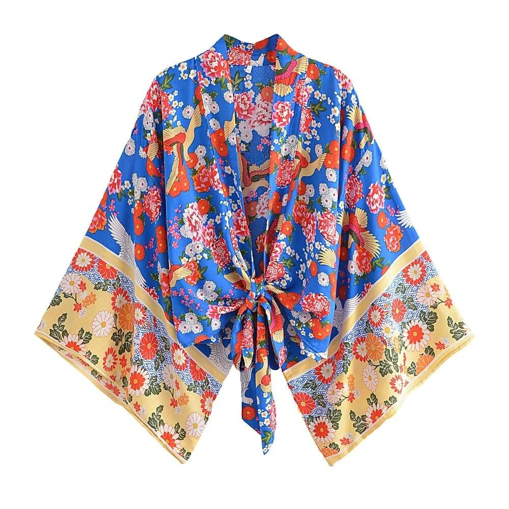 Skylar Boho Kimono ( 3 Color ) - Glova