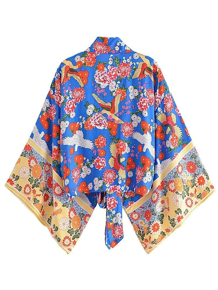 Skylar Boho Kimono ( 3 Color ) - Glova