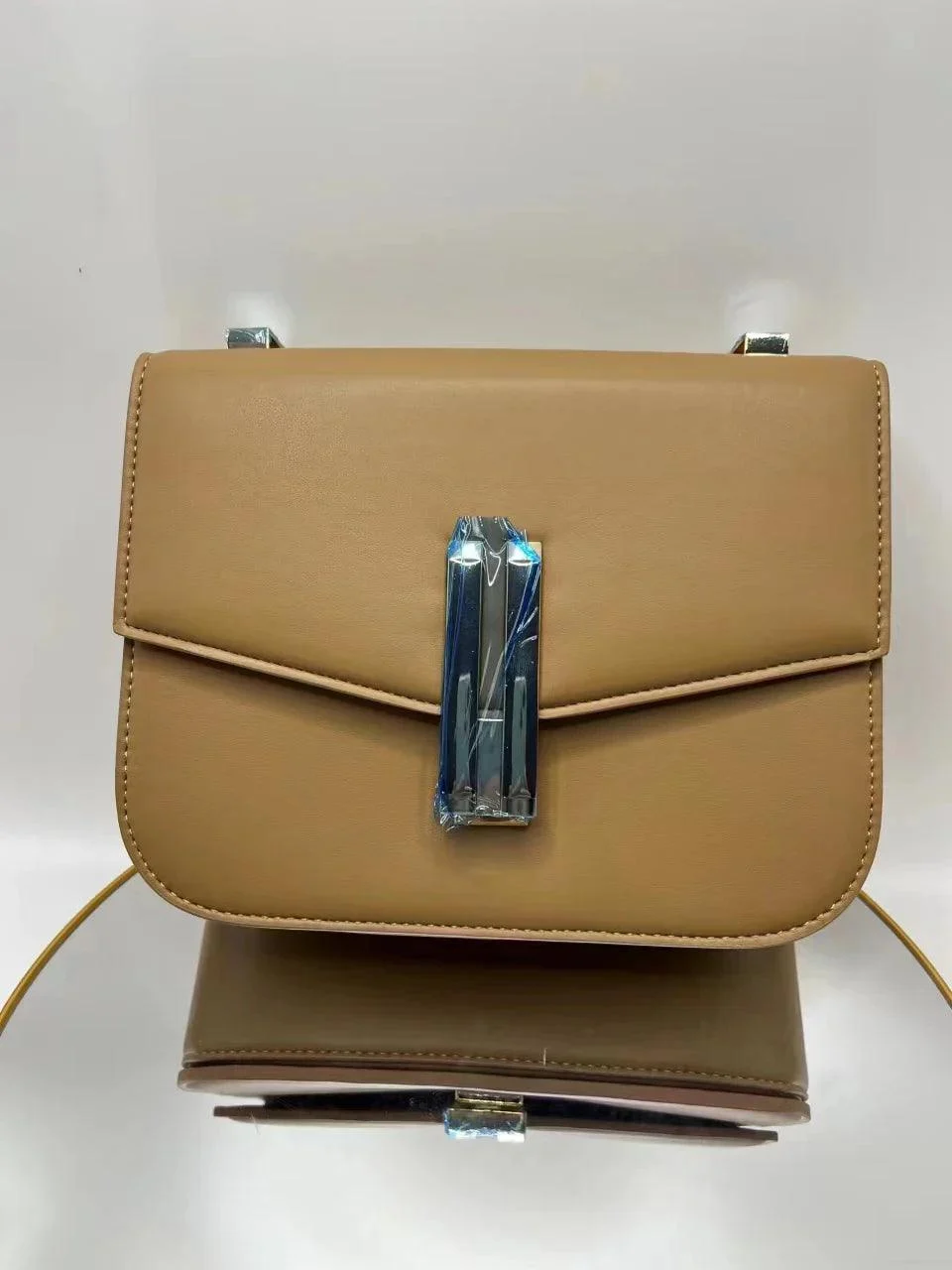 Small Square Niche Design Leather Handbag - Glova