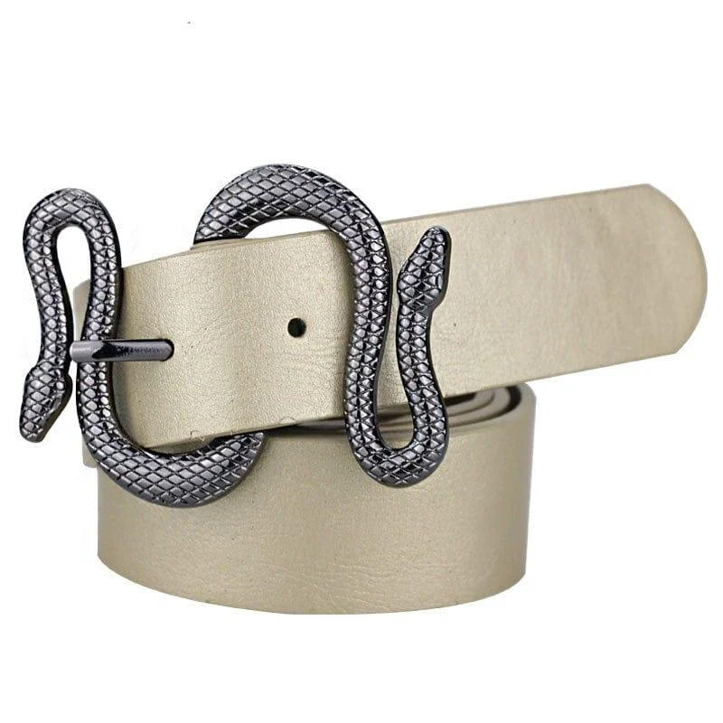 Snake Pin Buckle Belt - Glova