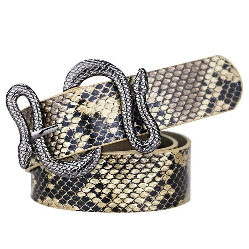 Snake Pin Buckle Belt - Glova