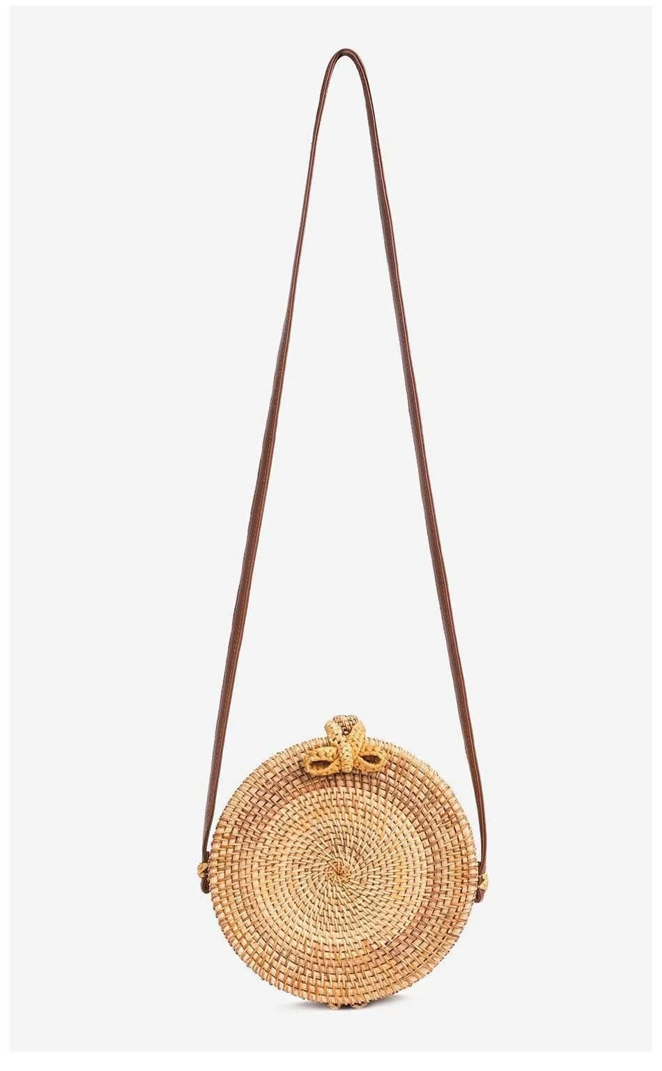 Sofia Straw Crossbody Bag - Glova