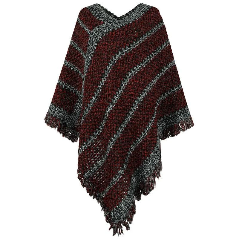 Solstice Knitted Poncho - Glova