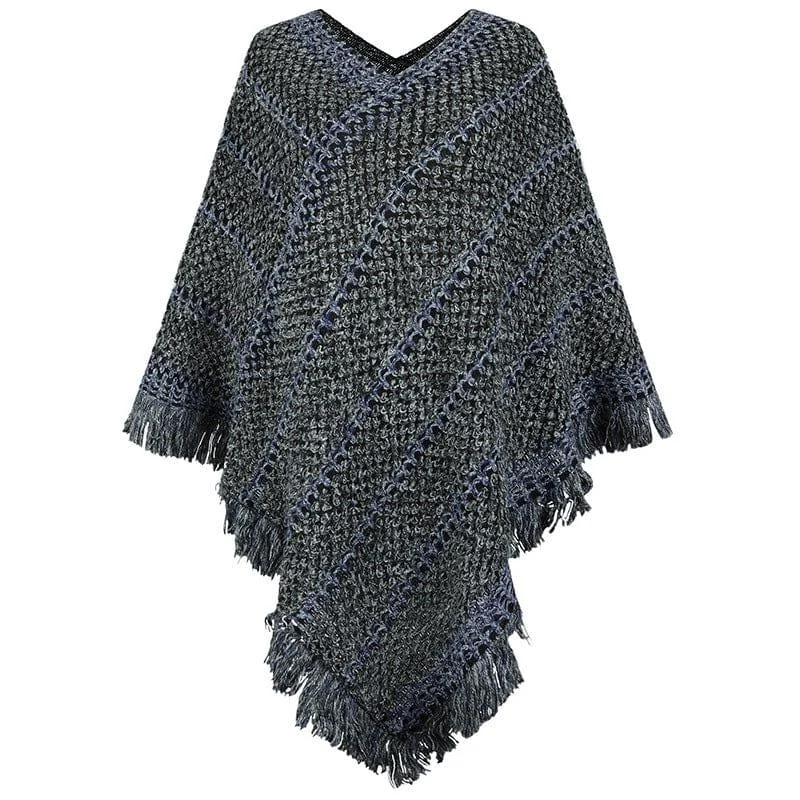 Solstice Knitted Poncho - Glova