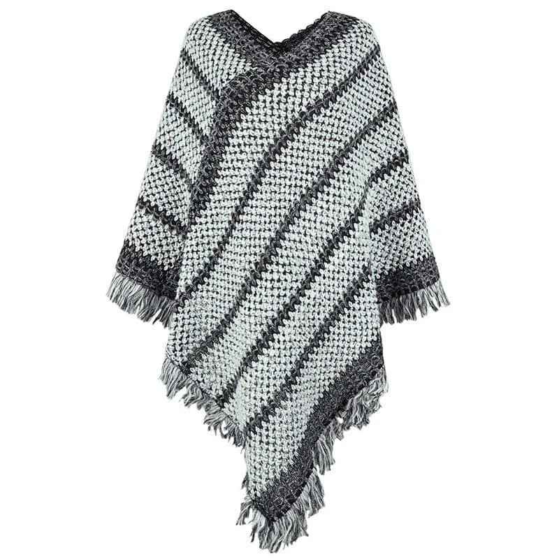 Solstice Knitted Poncho - Glova