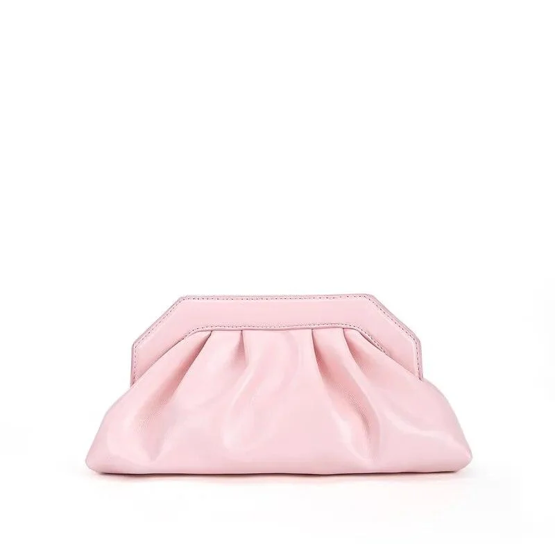 Sonya Ruched Evening Clutch - Glova