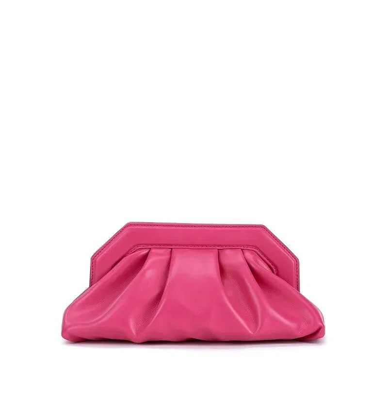 Sonya Ruched Evening Clutch - Glova