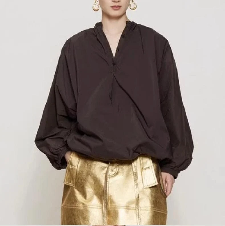 Space Gold Metallic Mini Skirt - Glova