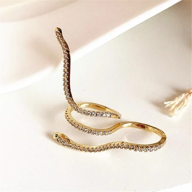 Splendid Snake Shape Ring - Glova