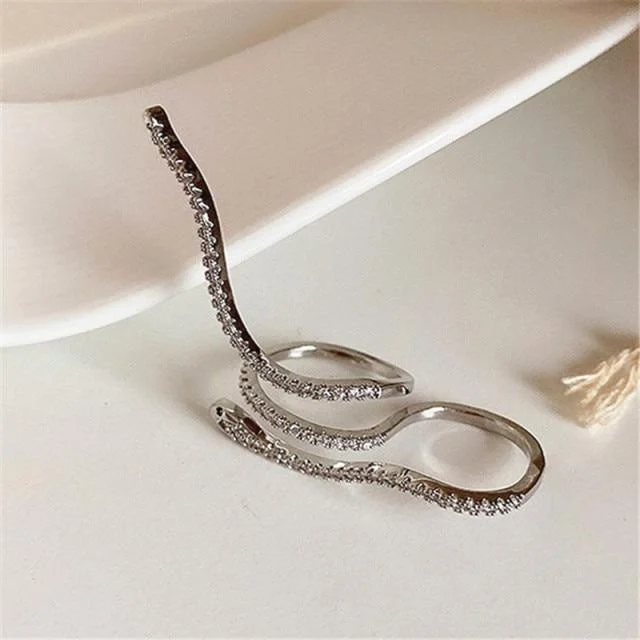 Splendid Snake Shape Ring - Glova