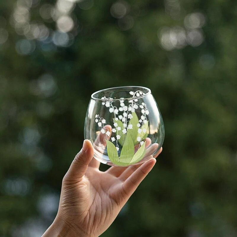 Spring is in the Air Glass Cups - Glova