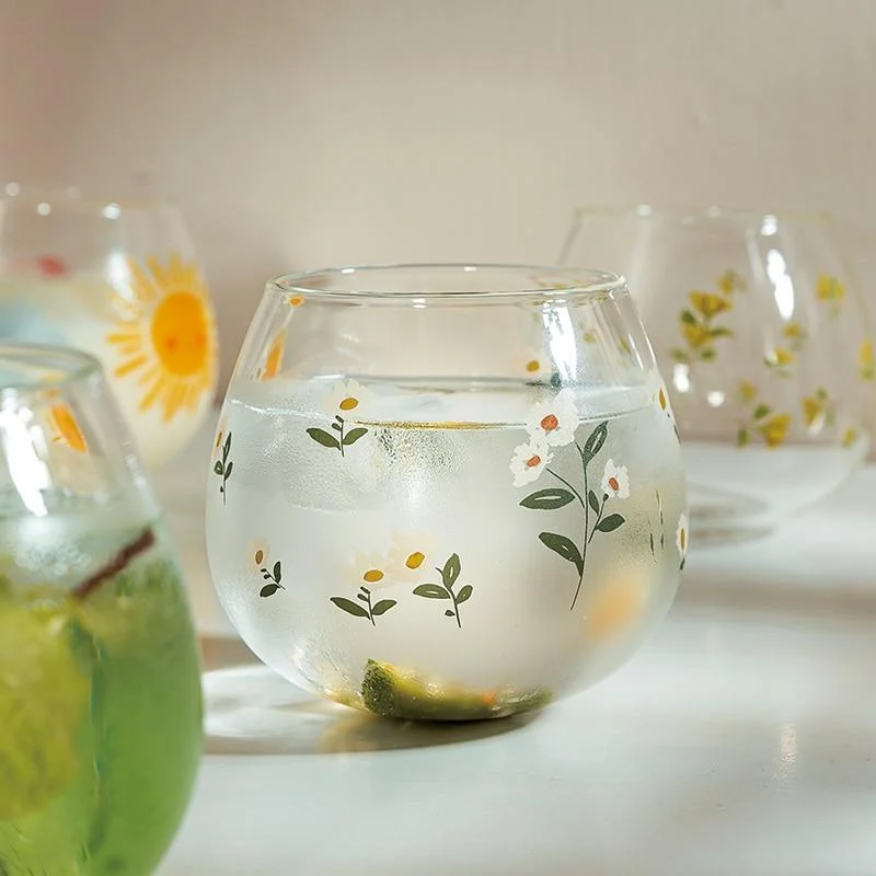 Spring is in the Air Glass Cups - Glova