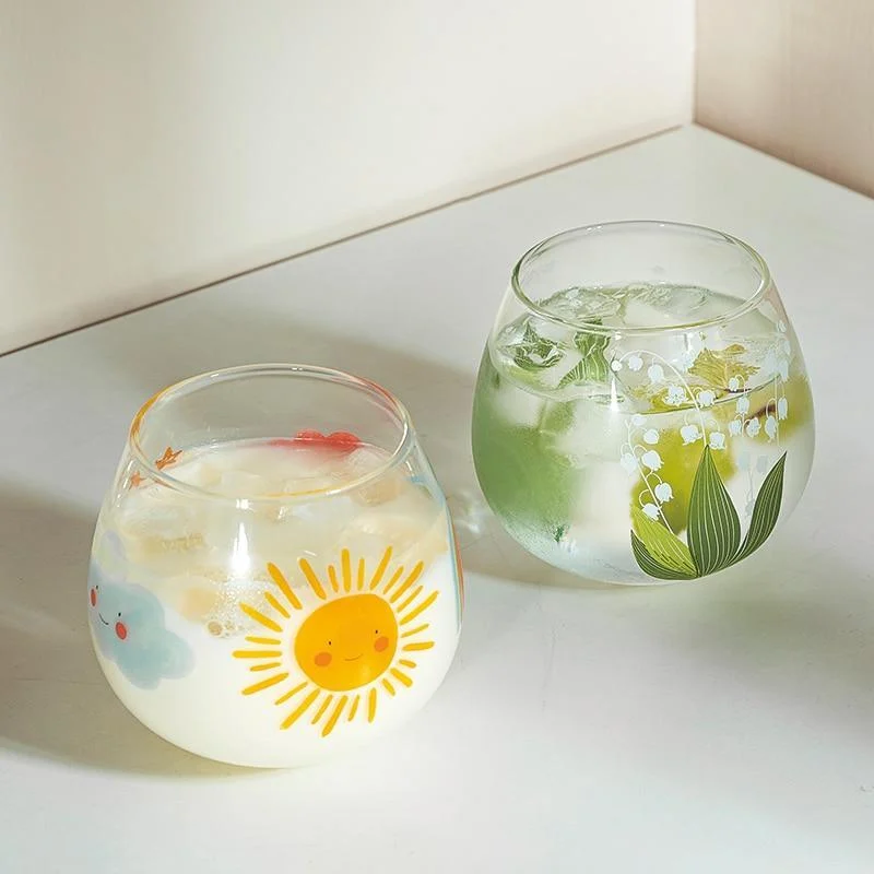 Spring is in the Air Glass Cups - Glova