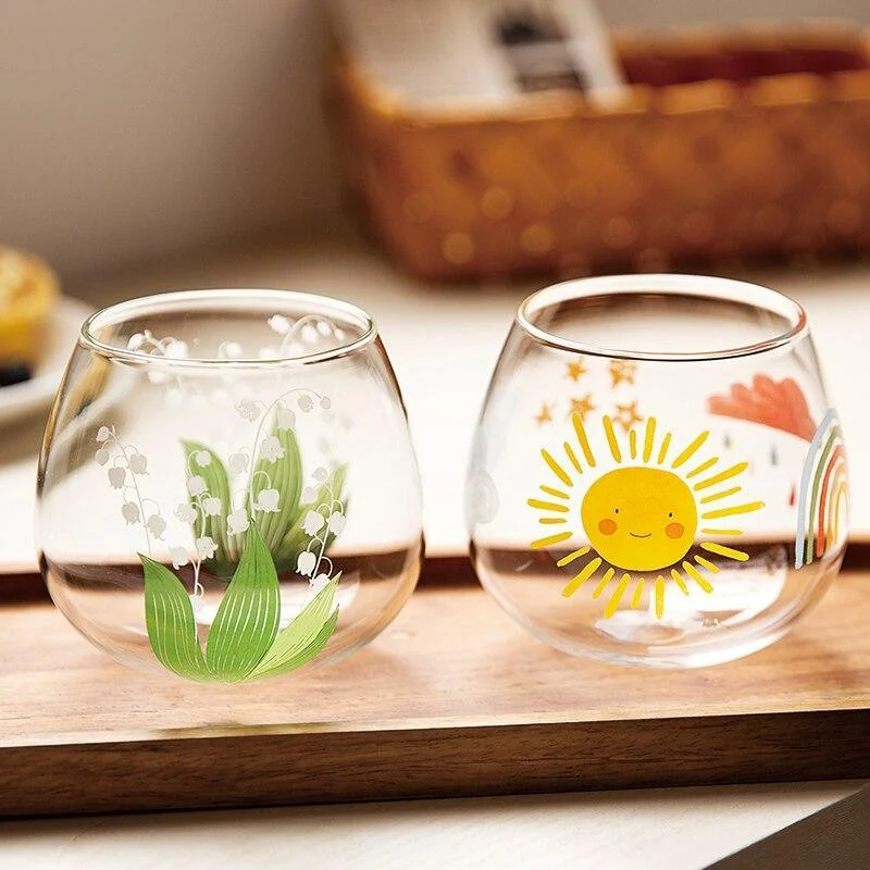 Spring is in the Air Glass Cups - Glova