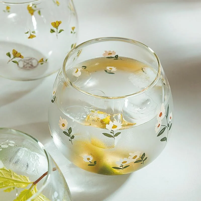 Spring is in the Air Glass Cups - Glova