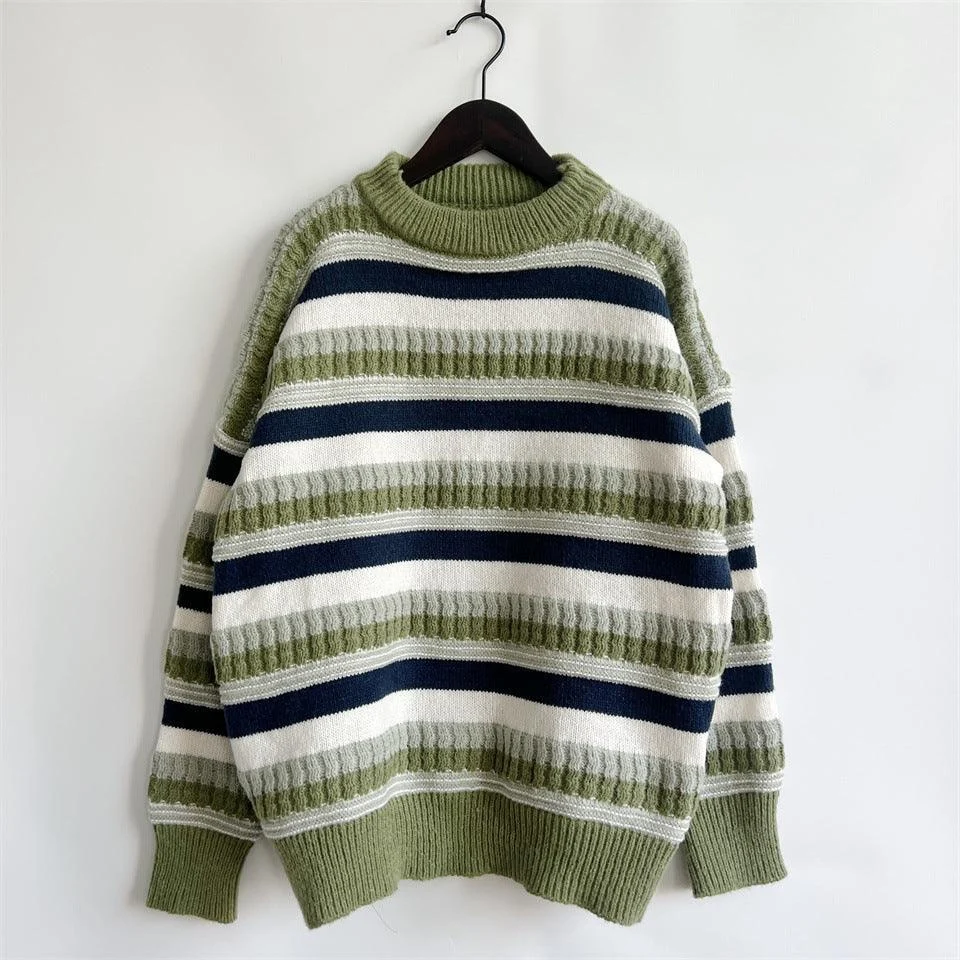 Stassy Striped Sweater - Glova