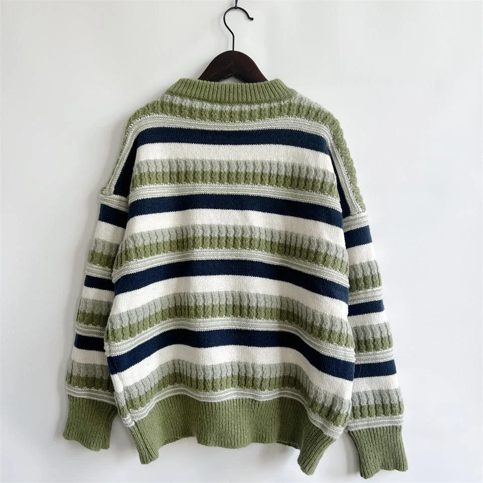 Stassy Striped Sweater - Glova