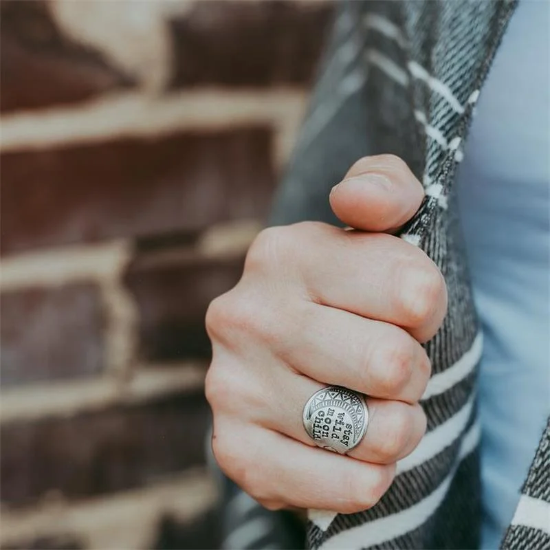 Stay Wild Moon Child Silver Ring - Glova