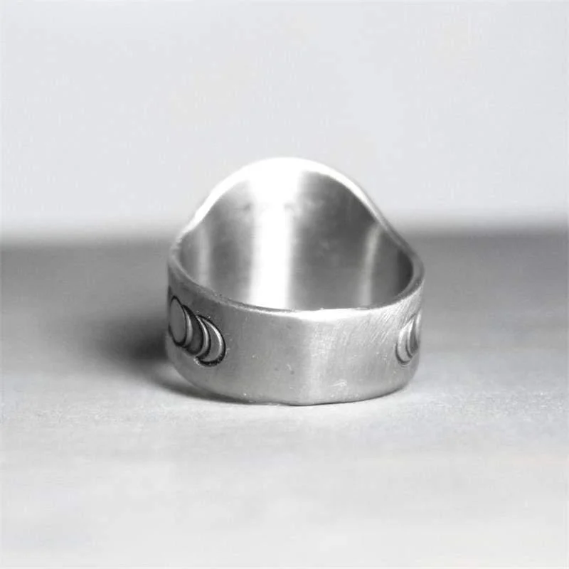 Stay Wild Moon Child Silver Ring - Glova