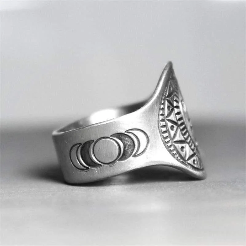 Stay Wild Moon Child Silver Ring - Glova