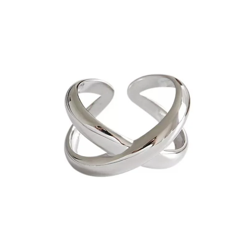 Sterling Silver Geometric Shaped Rings - Glova