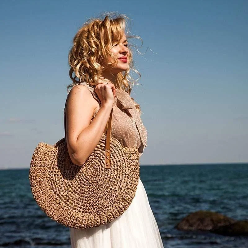 Straw Shoulder Bag - Glova