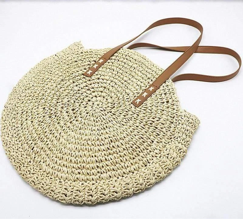 Straw Shoulder Bag - Glova