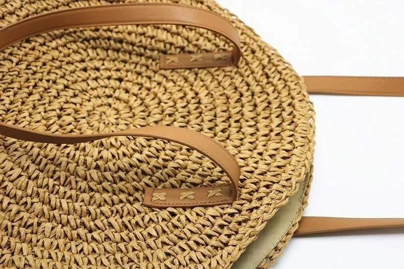 Straw Shoulder Bag - Glova