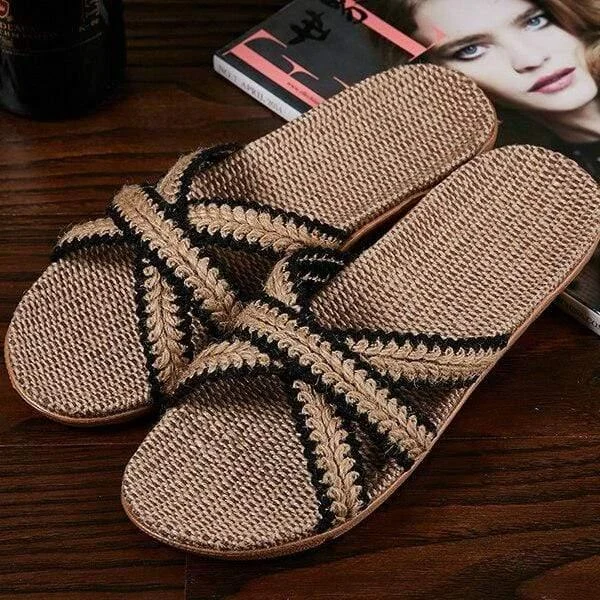 Summer Cross-tied Comfy Sandals - Glova