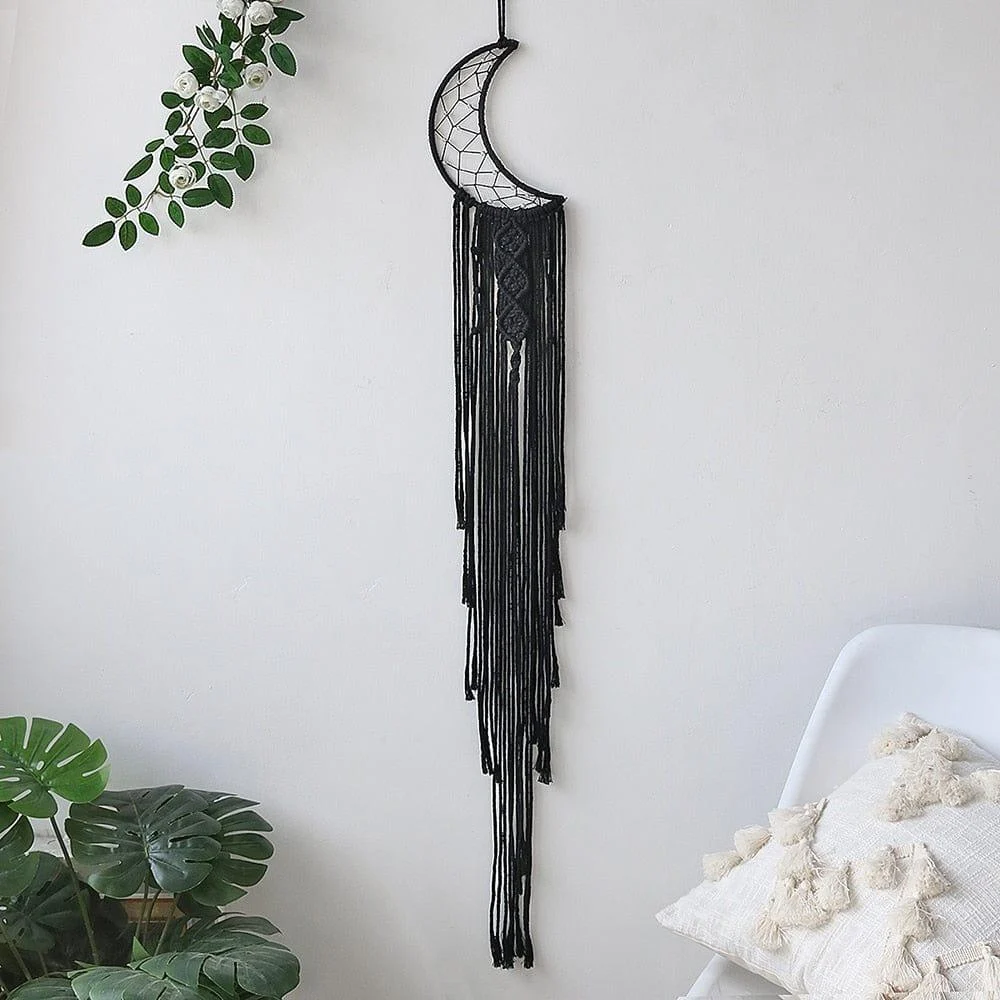 Sun And Moon Black Dream Catcher - Glova