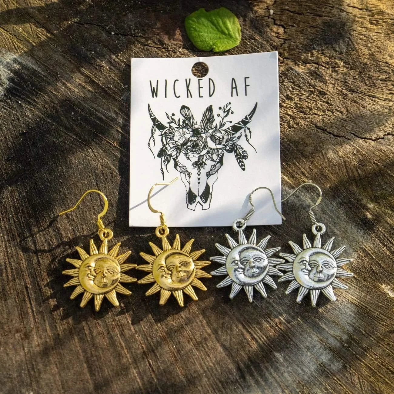 Sun & Moon Earrings - Glova