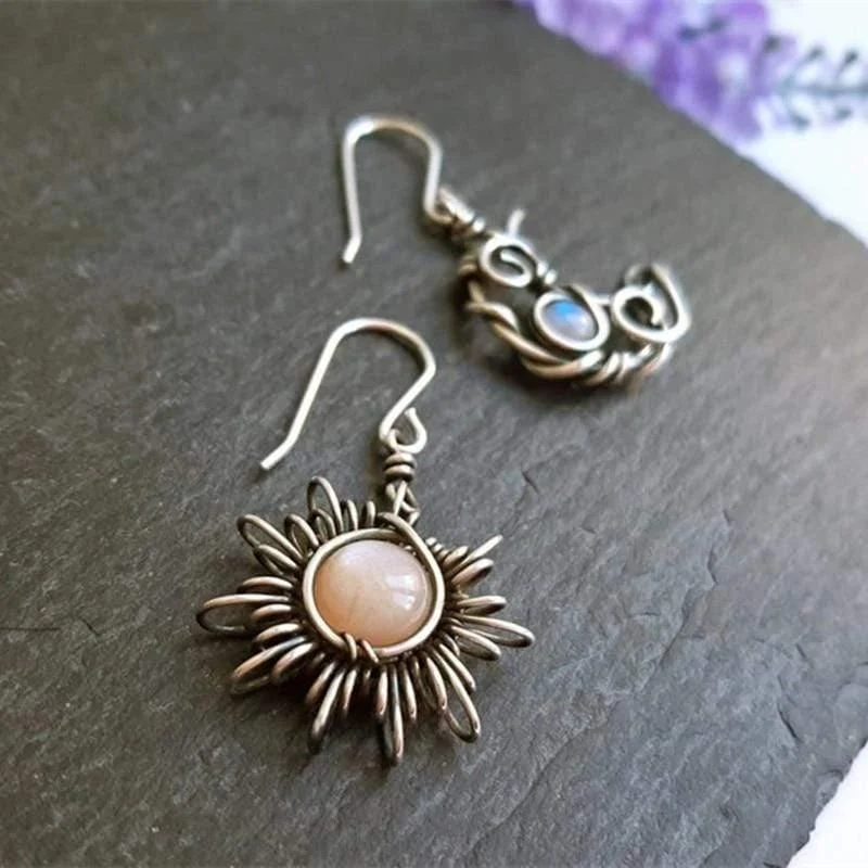 Sun & Moon Earrings - Glova