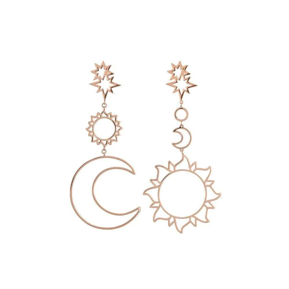 Sun & Moon Goddess Earrings - Glova