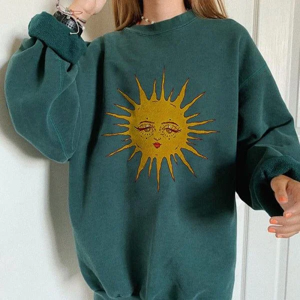 Sun Print Sweatshirt - Glova