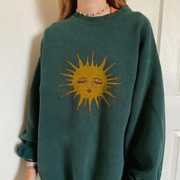 Sun Print Sweatshirt - Glova