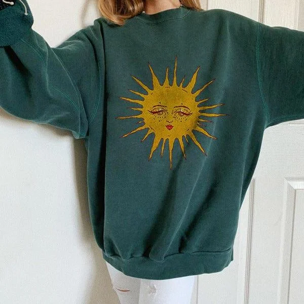 Sun Print Sweatshirt - Glova