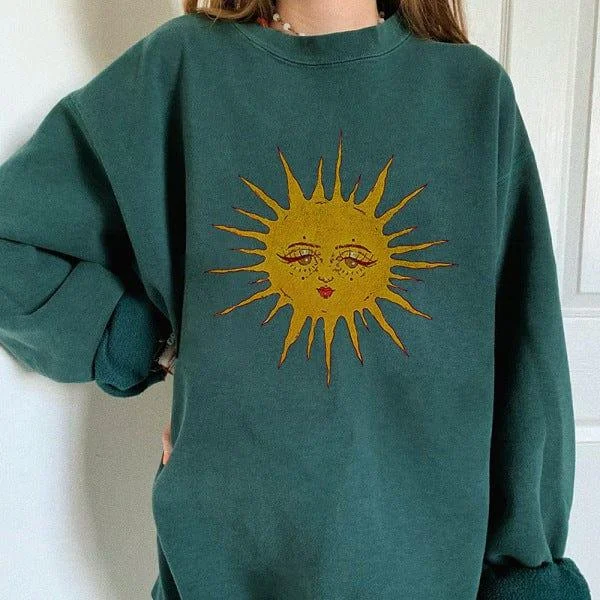 Sun Print Sweatshirt - Glova